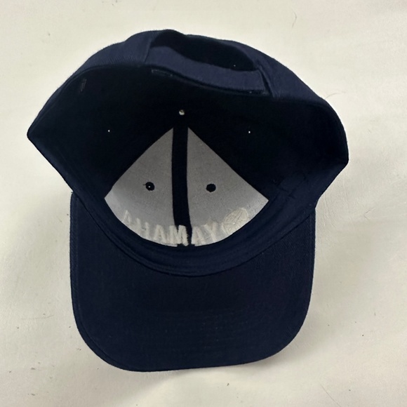 New Yamaha Darck Blue Logo Baseball Cap Hat - Picture 4 of 4